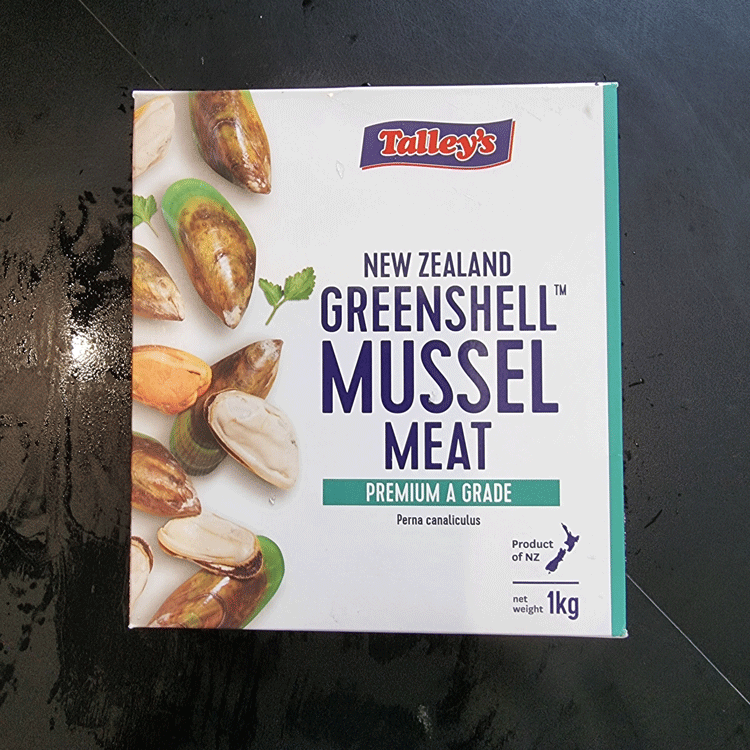 NZ Greenshell Mussel Meat 1kg – Agro Pastoral Products.,Ltd